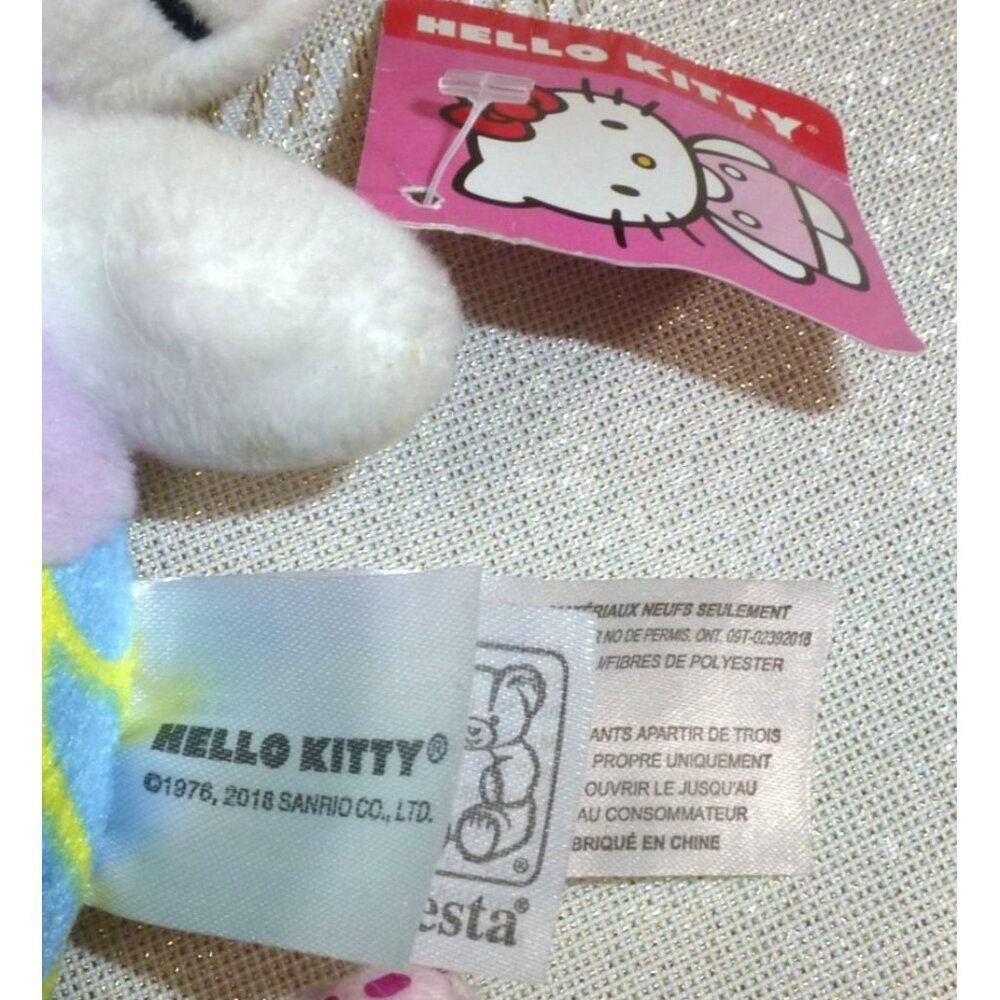 Hello Kitty Mermaid Plush Toy 6" - Soft Stuffed Animal With Pink Bow & Scales - - Picture 7 of 7